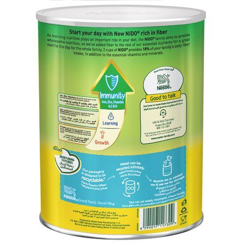 Nestle Nido Fortified Dry Milk Powder Rich in Fiber 900g