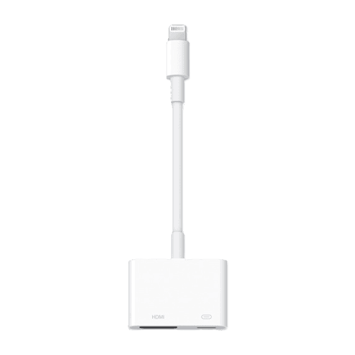 ابل محول من لايتنينج الى AV HDMI رقمي لايفون