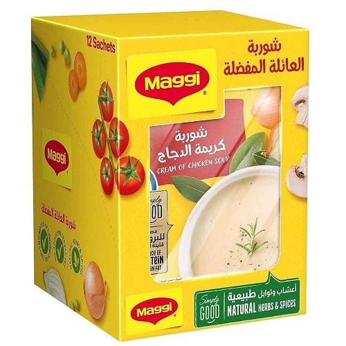 Maggi Cream Chicken Soup 71g 12Pcs