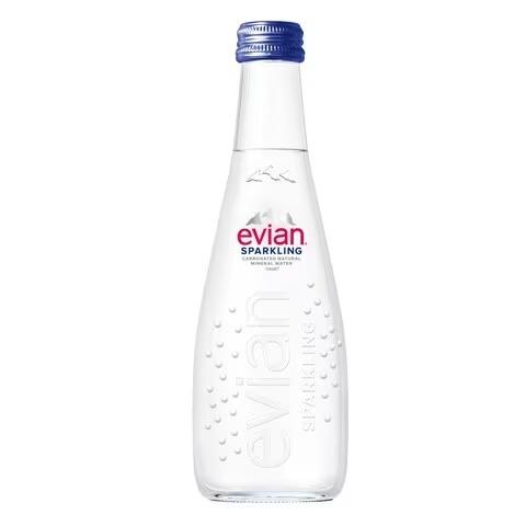 Evian Sparkling Water 330ml