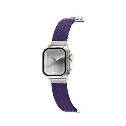 Amazing Thing Titan Weave II Braided Sport Watch Band for Apple Watch 45/49mm Blue No.15548