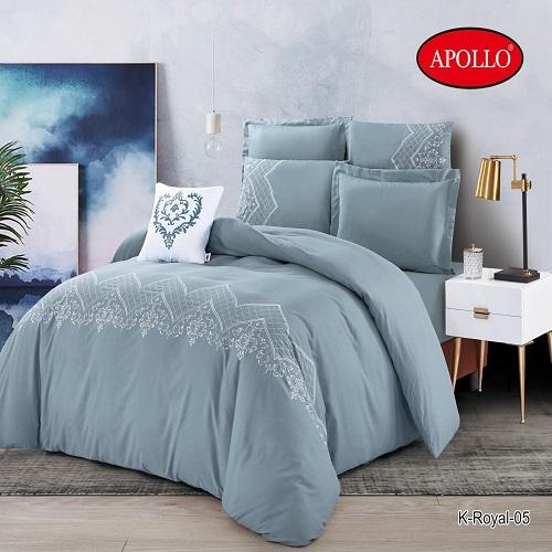Apollo Single Quilt Dark Gray 5Pcs No.20554