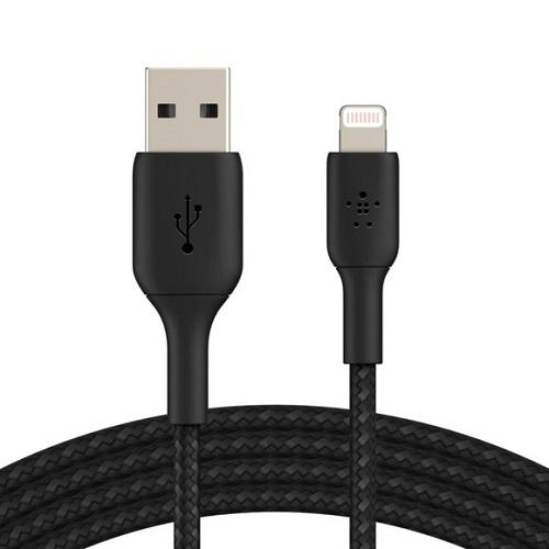بيلكن كابل بوست تشارج برو فليكس 3م USB A لايتنينج اسود رقم.14201