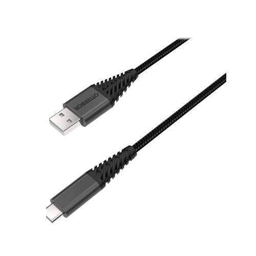 اوتربوكس بريميوم كابل USB الى Type C اسود 3م رقم.11719