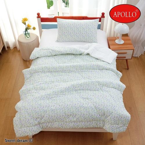 Apollo Floral Single Quilt Pistachio 3Pcs No.204209