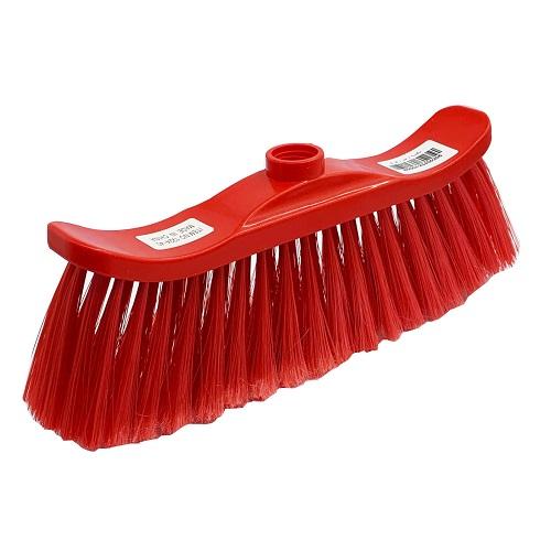 Red Floor Broom with a Stick Model No.1224-40