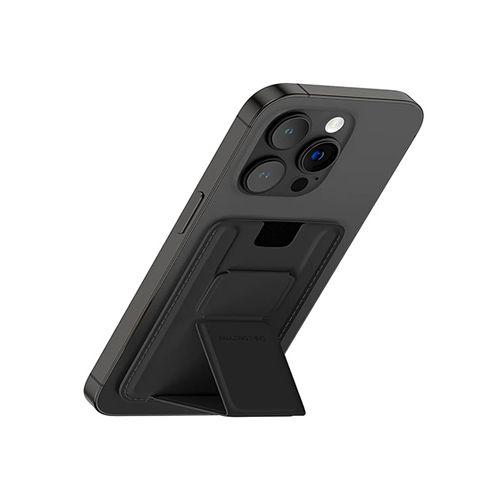 Amazing Thing Smoothie Pro Mag Magnetic Card Wallet Holder with Grip and Stand Black No.15541