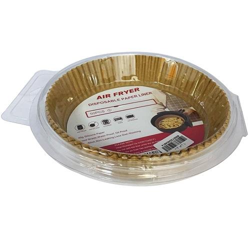 Paper Plates for Electric Fryer Round 200x40mm 50Pcs No.2