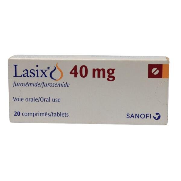 Lasix 40mg 20Tablets