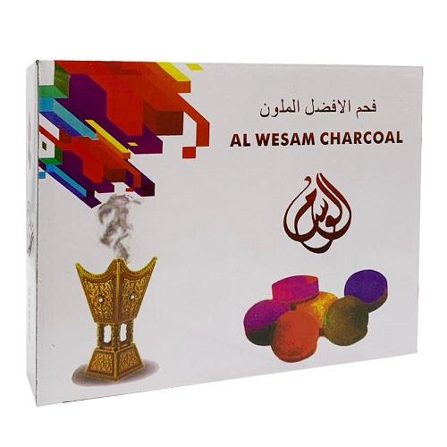 Al Wesam Best Colored Charcoal 50Pcs