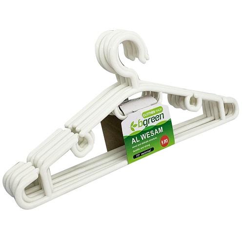 Alwesam Plastic Clothes Hanger 6Pcs No.3