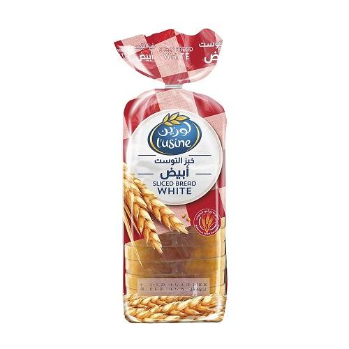Lusine Sliced Bread White 600g
