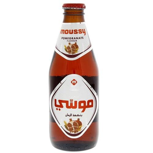 Moussy Malt Drink Alcohol Free Pomegranate Flavour 330ml