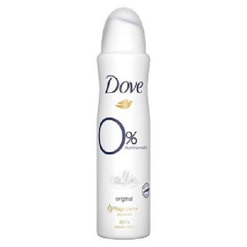 Dove Deodorant Spray Original 0% Aluminum Salts Lasts 48hours 150ml