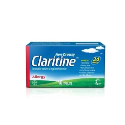 Claritine for Treating Allergy Symptoms 10Tablets