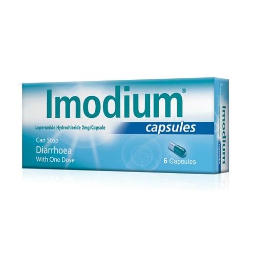 Imodium Capsules to Control Diarrhea 2mg 6Capsules