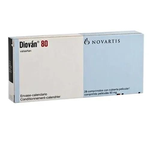 Diovan 80mg 28Tablets  
