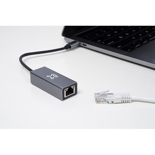 اكستريم ماك محول Type C الى ايثرنت فضي موديل رقم.XWH-ACE-13