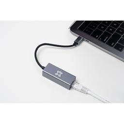 اكستريم ماك محول Type C الى ايثرنت فضي موديل رقم.XWH-ACE-13