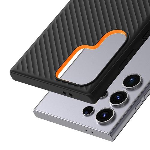 اراري غطاء حماية لهاتف سامسونج جالاكسي S24 Ultra اسود موديل رقم.S24U-ADME-BK
