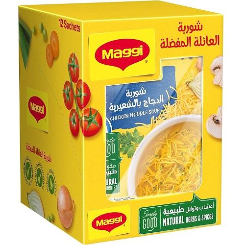 Maggi Chicken Noodle Soup 60g 12Pcs