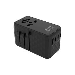 XPower TA100 Travel Adaptor with 5Output 100W PD Black Model No.652-BK