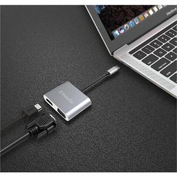 اكستريم ماك محول Type C الى HDMI وفيجا فضي موديل رقم.XWH-ACVH-13