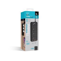 XPower PS8A Power Strip with 11Output 3250W Black Model No.XP-PS8A-BK