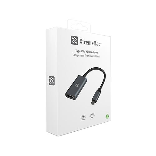 اكستريم ماك محول Type C الى HDMI رمادي موديل رقم.XWH-ACH1-13