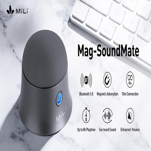 Mili Mag Soundmate Mini Bluetooth Speaker MagSafe Black Model No.HD-M12-B