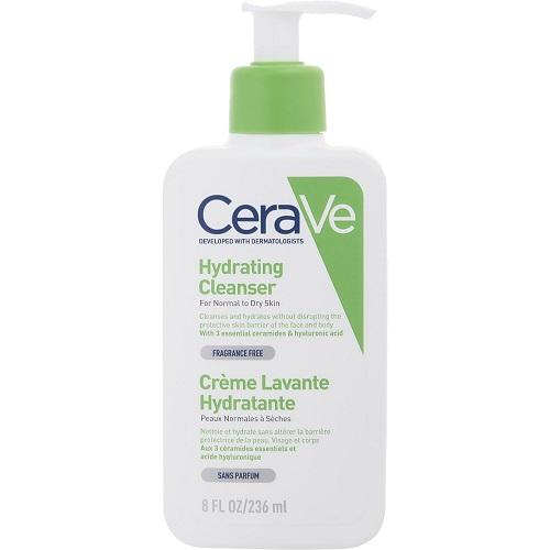 Cerave Hydrating Facial Cleanser Gel for Normal to Dry Skin 236ml