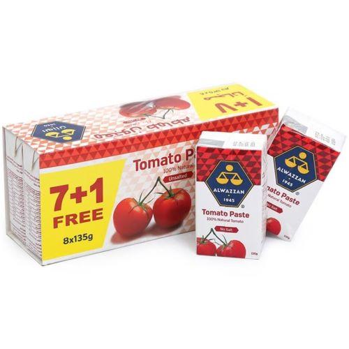 Alwazzan Tomato Paste 135g 7+1Free