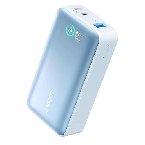 Anker Powercore 533 Power Bank 30W 10000mAh Blue Model No.A1256H31 