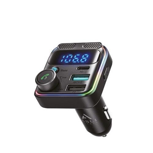 Asli Global Thundervolt Car Wireless FM Transmitter 48W Black Model No.AS-MP32