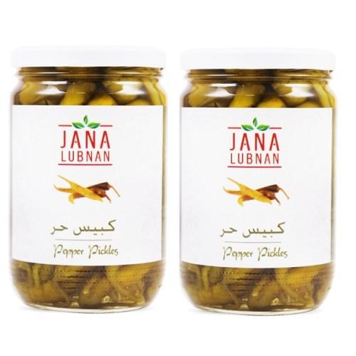 Jana Lubnan Pepper Pickles 660g 2Pcs