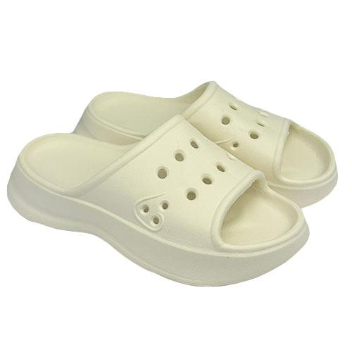 Fashion Women Slippers White No.16-7