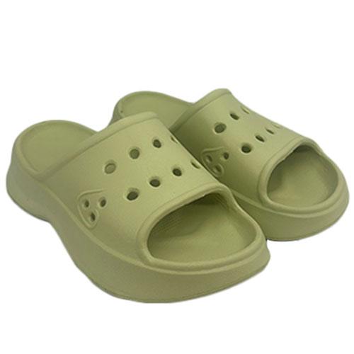 Fashion Women Slippers Green No.16-7