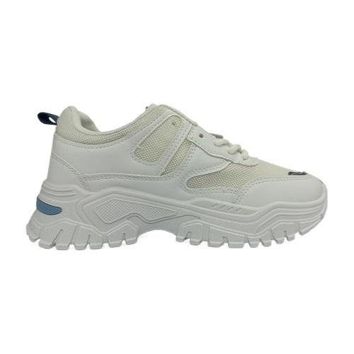 Fashion Women Shoes White and Blue Model No.G8802