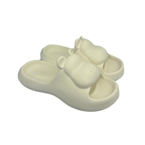 Fashion Women Slippers White No.16-5