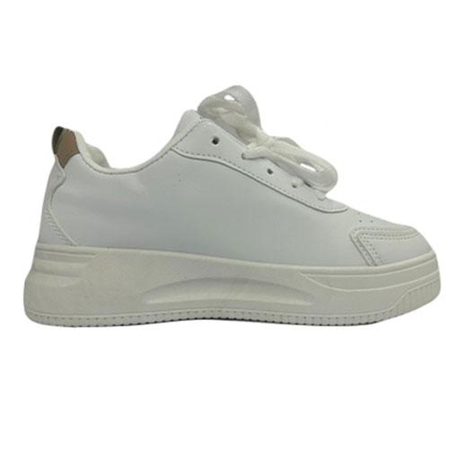 Fashion Women Shoes White and Beige Model No.A105
