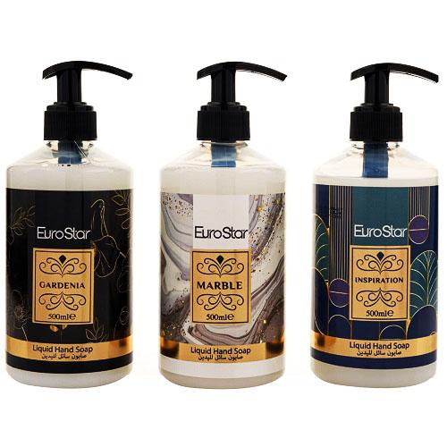 Euro Star Hand Wash Liquid 500ml 3Pcs