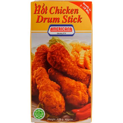 Americana Hot Chicken Drum Sticks 475g