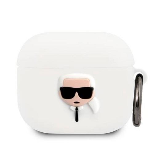 Karl Lagerfeld Silicone Choupette Case for Airpods3 Karl Vit White No.12570