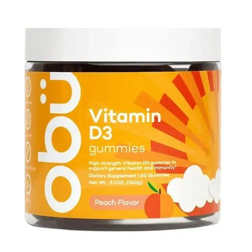Obu Vitamin D3 Gummies 60Pcs 240g