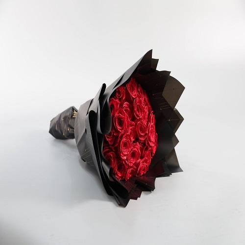 Red Bouquet 20Pcs with Card Printing Model No.RS107 