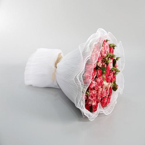 Baby Rose Bouquet with Printed Card Model No.RS105 
