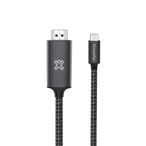 اكستريم ماك كيبل Type C الى HDMI رمادي 2م موديل رقم.XWH-ACH2-13