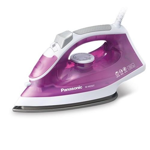 Panasonic Anti Calc Steam Iron Titanium Coated 1550W Pink Model No.NI-M250TPTH