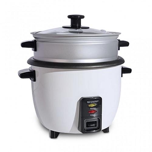شارب طباخ الارز 1.8لتر 700واط ابيض موديل رقم.KS-H188G-W3