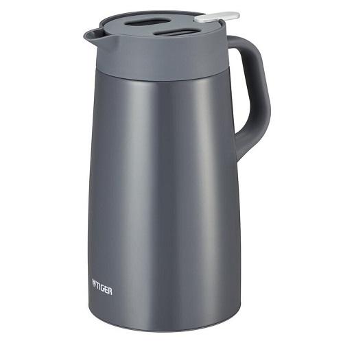 Tiger Stainless Steel Handy Jug 1.6Ltr Dark Grey Model No.PWO-A160-HD